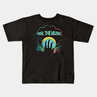 FEEL THE MUSIC Kids T-Shirt